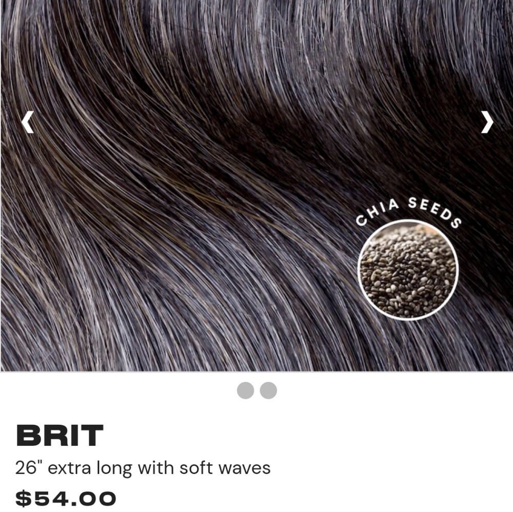 Insert name here ponytail BRIT espresso